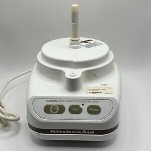 KitchenAid Food Processor KFP600 WH White Base Only Tested